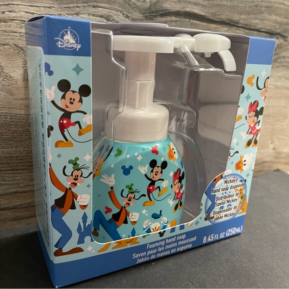Disney Mickey Mouse Foaming Hand Soap Dispenser New in Box NWT - Picture 9 of 15